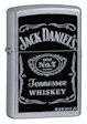 Jack Daniel&#8217;s Tennessee Whiskey Zippo Lighter - Street Chrome - 24779 Zippo