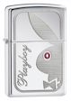 Playboy Framed Zippo Lighter - High Polish Chrome - 24789 Zippo