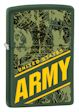 United States Army Zippo Lighter - Green Matte - 24828 Zippo