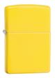 Lemon Matte Zippo Lighter - Bright Yellow - 24839 Zippo