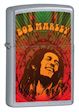 Bob Marley Zippo Lighter - Street Chrome - 24991 Zippo