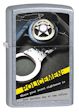 Police Badge Handcuff Zippo Lighter - Street Chrome - 28279 Zippo