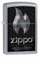 Zippo Flame Zippo Lighter - Street Chrome - 28445 Zippo