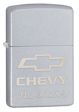 Chevy  Zippo Lighter - Satin Chrome - 28490 Zippo
