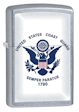 U.S. Coast Guard Zippo Lighter - Street Chrome - 28517 Zippo