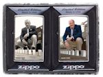 Limited Edition Zippo Founder Zippo Lighter - Brush Chrome - 28546 Zippo