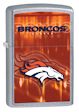 NFL Denver Broncos Zippo Lighter - Street Chrome - 28587 Zippo