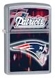 NFL New England Patriots Zippo Lighter - Street Chrome - 28604 Zippo