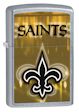 NFL New Orleans Saints Zippo Lighter - Street Chrome - 28609 Zippo