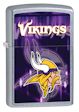 NFL Minnesota Vikings Zippo Lighter - Street Chrome - 28615 Zippo