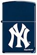 Custom MLB NY Yankees Zippo Lighter - Navy Matte - 812941 Zippo