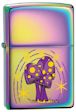 Custom Magic Mushrooms Zippo Lighter - Spectrum - 834143 Zippo