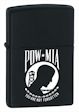 Custom POW MIA Zippo Lighter - Black Matte - 834648 Zippo