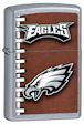 Custom NFL Philadelphia Eagles Zippo Lighter - Satin Chrome - 838086 Zippo