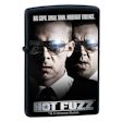 Custom Hot Fuzz Big Cops Zippo Lighter - Black Matte - ZCI010472-218 Zippo